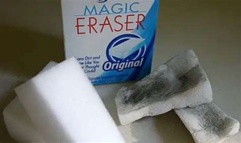Magic erasers available nearby